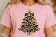 Leopard Christmas Tree PNG, a Seasonal Illustration by DreamCafeArt (Thumbnail 5 of 6)