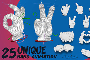 25 Cartoon Hand Animaation