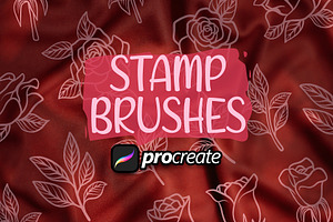 Roses Brush Stamp