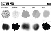 Procreate Texture Brush Pack 02, a Brush Add-On by Quiver Supply Co. (Thumbnail 9 of 9)
