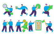 Business Illustrations, a Finance Illustration by EllaMaiyaali (Thumbnail 1 of 3)