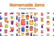 Sweet jam in jars, seamless patterns, a Pattern Graphic by Good Studio (Thumbnail 1 of 9)
