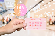 Cute Loyalty Card Template - 2 Sides, a Card Template by SunshineStudioBoutique (Thumbnail 8 of 10)