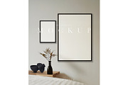 Frame Mockup Editable & Customisable, a Print Template by The White Space Co. (Thumbnail 3 of 8)