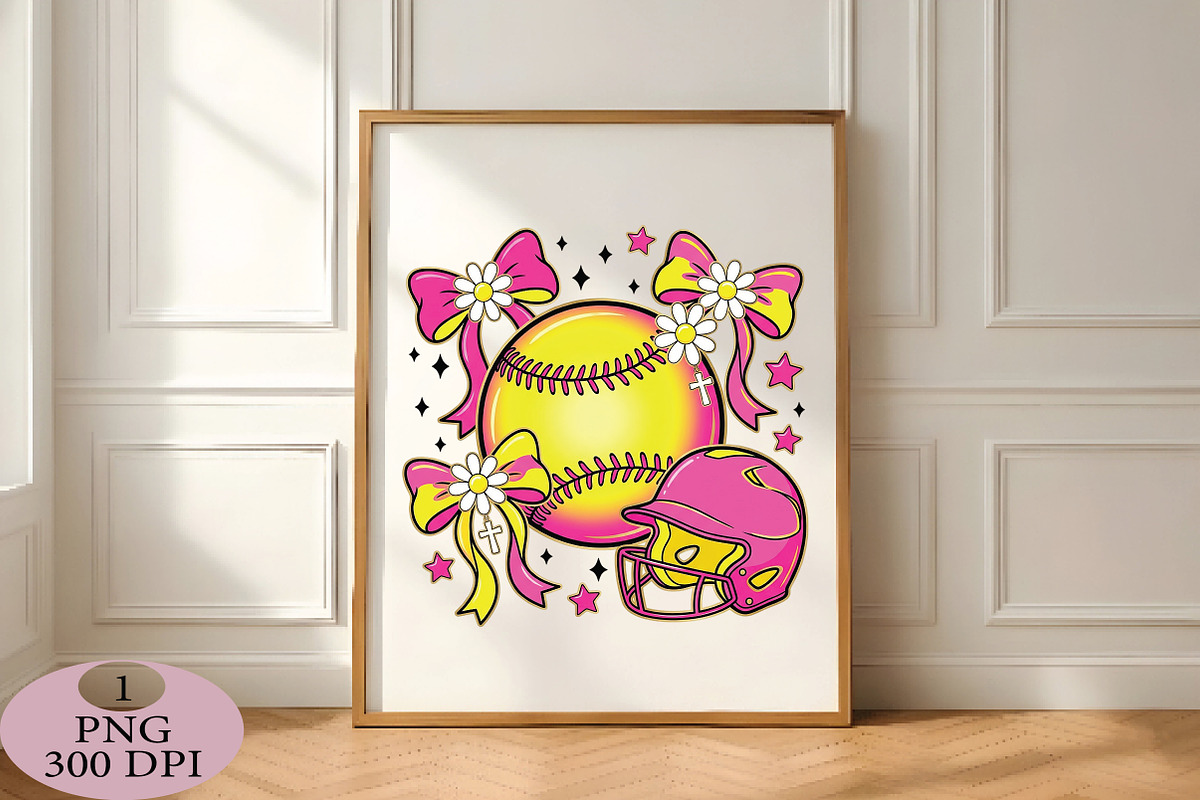 Game Day Softball Png, an Illustration by Daily.Designs (Photo 4 of 5)