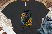 Crow Raven PNG, F-CAW-F Funny Hallow, an Illustration by designcity5 (Thumbnail 4 of 8)