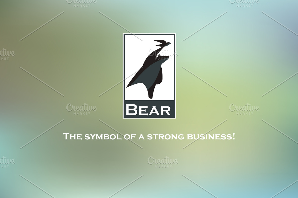 Bear - logo weighty company, a Branding & Logo Template by BondarenkoNat (Photo 1 of 3)