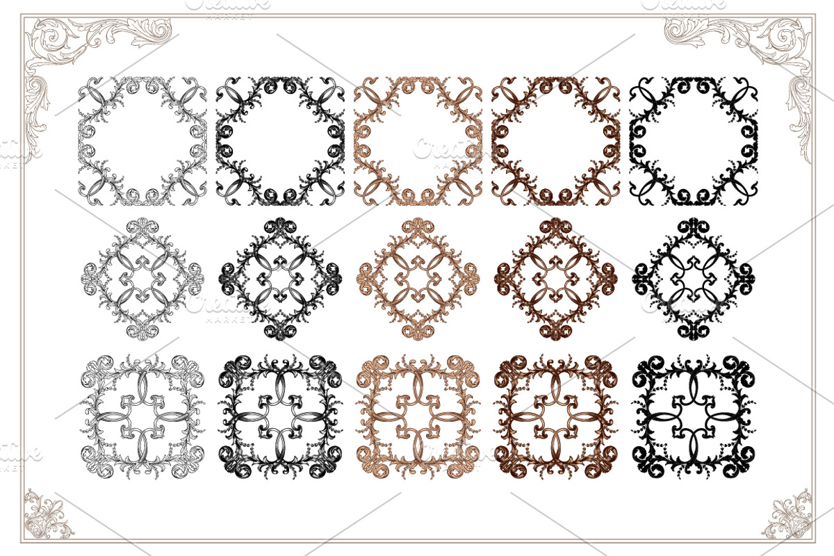 Ornament elements for decorate, a Decorative Illustration by Samira (Photo 8 of 16)