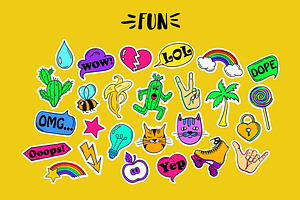 Funky Stickers