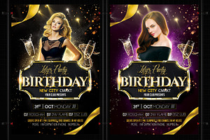 Birthday Flyer, a Flyer Template by Basez Flyers
