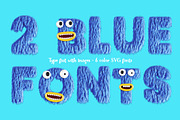 Friendly Monster SVG & PNG Fonts, a Sans Serif Font by TVartworks (Thumbnail 16 of 18)