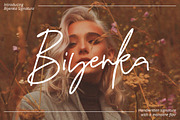 Biyenka - Handwritten Signature, a Handwritten Font by tebaltipislab (Thumbnail 1 of 8)