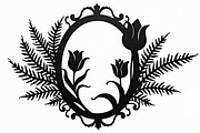 Elegant Floral Frame Set, an Illustration by BIPLOB EXPERT (Thumbnail 7 of 9)