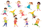 Collection cartoon kids characters, an Education Illustration by naum_studio (Thumbnail 2 of 2)