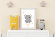 Baby Animals Clipart & Patterns, an Animal Illustration by JT_Design_Art (Thumbnail 10 of 10)