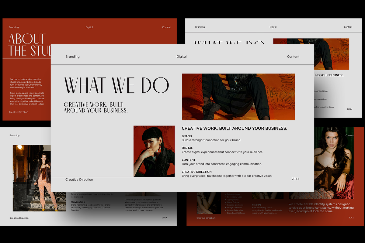 Creative Services Guide PowerPoint, a Presentation Template by ShowUp! Studio (Photo 3 of 6)