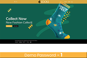 Socks Responsive Shopify Theme