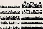 People Crowd Silhouettes, a Person Illustration by Seyyahil (Thumbnail 3 of 3)