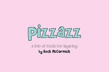 Pizzazz Display Font - Font Trio