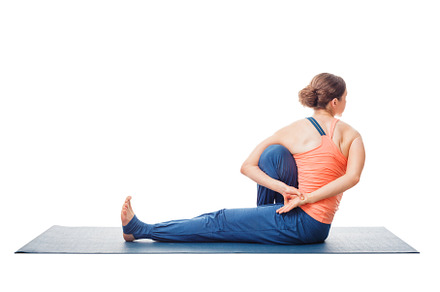 Woman doing Ashtanga Vinyasa Yoga, a Sports & Recreation Photo by f9photos