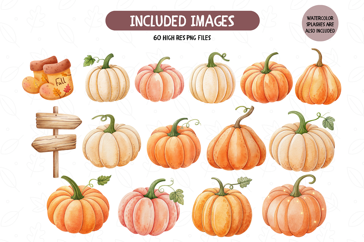 Autumn Nursery Animals Clip Art, an Illustration by TatiMockup (Photo 5 of 7)