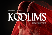 Koolims Serif Display, a Serif Font by Grappict.com (Thumbnail 1 of 5)