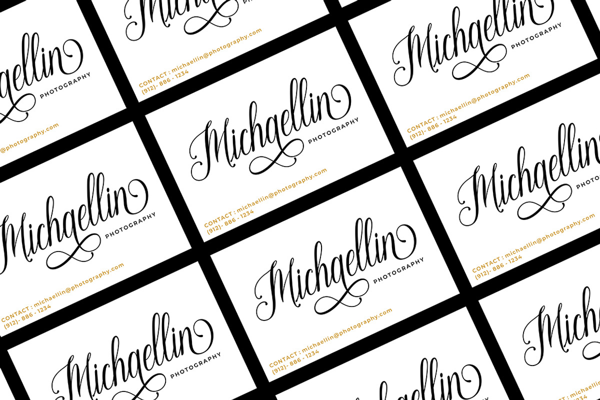 Bentara Script, a Script Font by Alpha Bento (Photo 11 of 12)