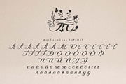 Davina Flower Monogram, a Handwritten Font by Yoga Letter (Thumbnail 8 of 8)
