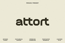 Attort Modern Elegant Font