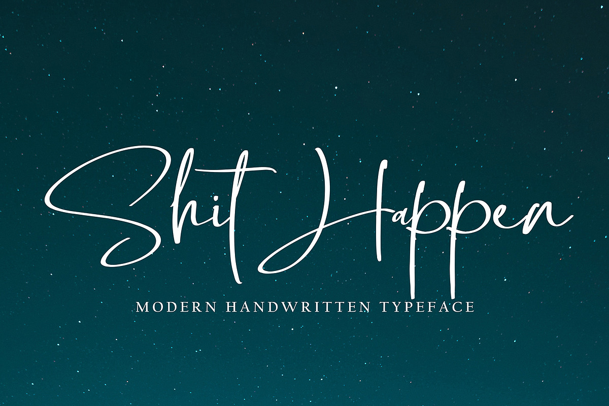 Chaim Gideon, a Handwritten Font by HaKi Studio (Photo 5 of 5)