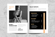 Fashion Magazine Template Design, a Magazine Template by White Graphic (Thumbnail 2 of 11)