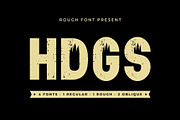 Sans Serif Fonts Bold Hotdogs, a Sans Serif Font by Andika Fez (Thumbnail 1 of 4)