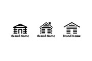 Log Cabin Logo Bundle & Mock-Up, a Branding & Logo Template by Multiple (Thumbnail 2 of 5)
