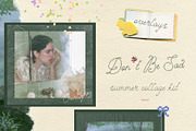 Don't be sad: Summer Collage Kit, an Object Graphic by Purple (Thumbnail 11 of 14)