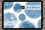 Frosty brushes for PROCREATE, a Brush Add-On by Graphics Resources (Thumbnail 1 of 11)