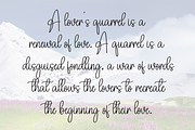 Camilla Calligraph | Script Font, a Handwritten Font by Scratchones (Thumbnail 5 of 7)