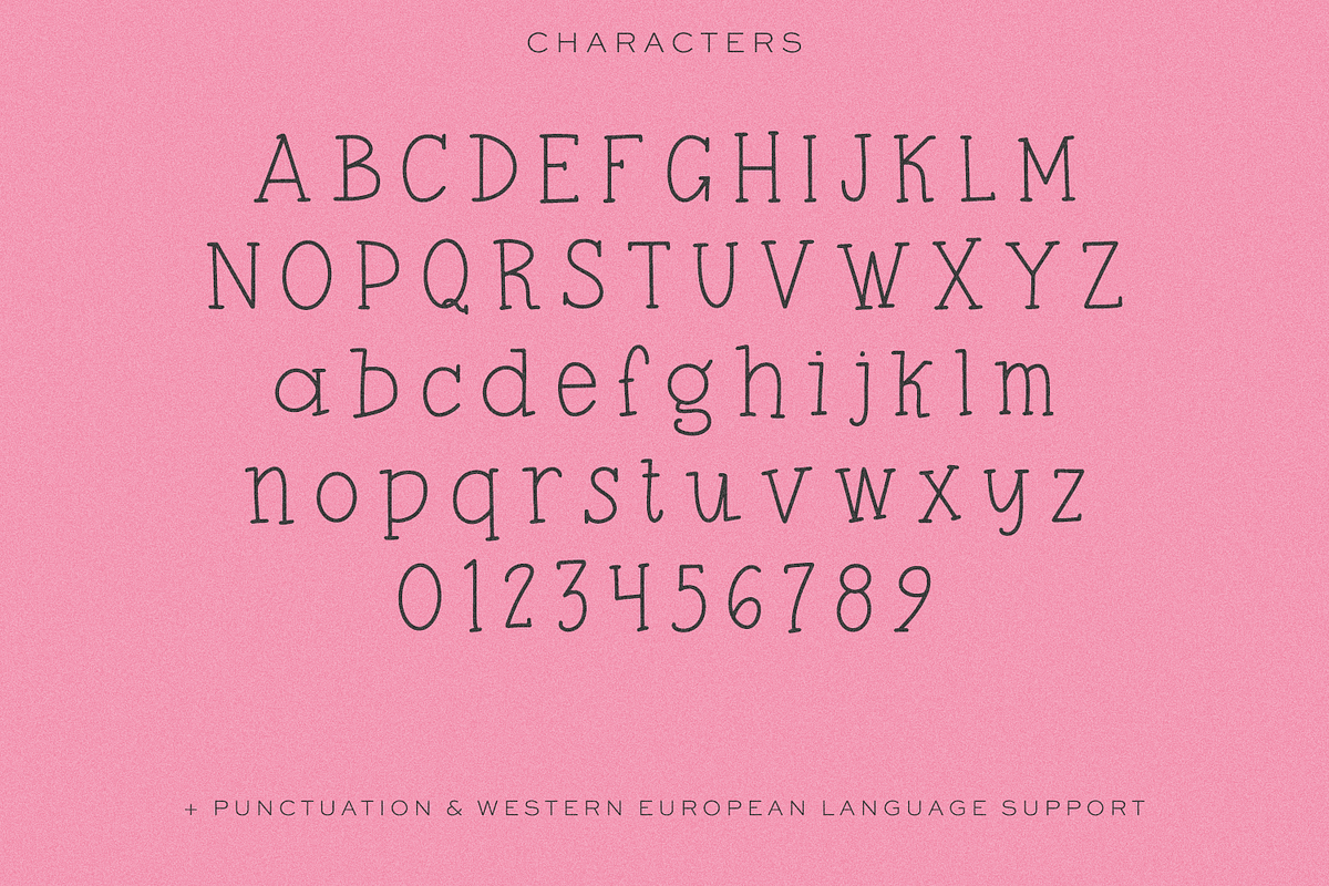 Brambleberry Serif Font, a Handwritten Font by Beck McCormick (Photo 10 of 10)