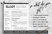 Minimalist Resume Template Clean CV, a Resume Template by LevelUpResume (Thumbnail 3 of 5)