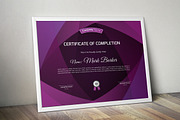 Certificate Word | PSD | AI, a Stationery Template by Curve Design (Thumbnail 3 of 3)