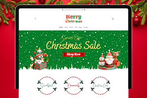 Christmas Shopify Theme, a Templates & Theme by DaisyStudio