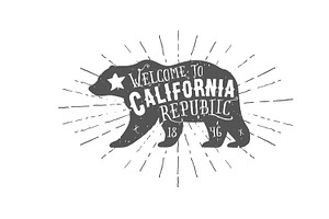 Vintage California Republic