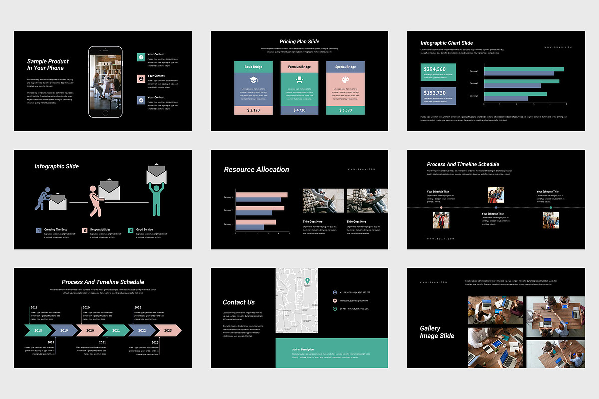Buan Interactive Agency GoogleSlides, a Presentation Template by Punkl Camp (Photo 8 of 9)
