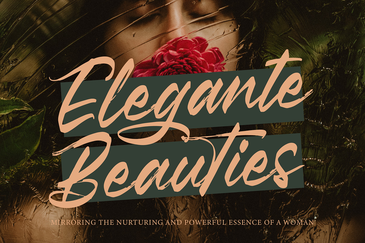 Pluretta Vintage Modern Brush Font, a Serif Font by Letterena Studios Script (Photo 13 of 20)