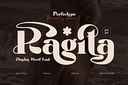 Ragita Elegant Ligature Serif Font, a Serif Font by Perfectype (Thumbnail 1 of 8)