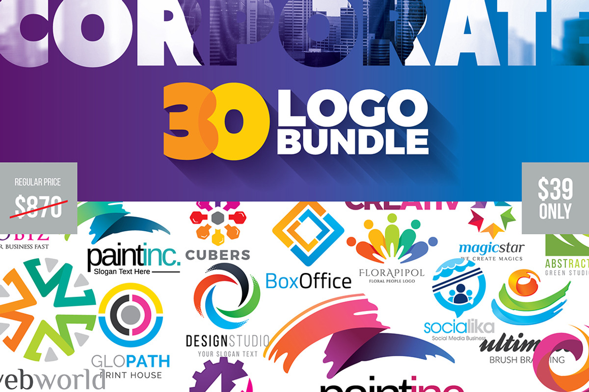95% Off | Corporate Logo Big Bundle