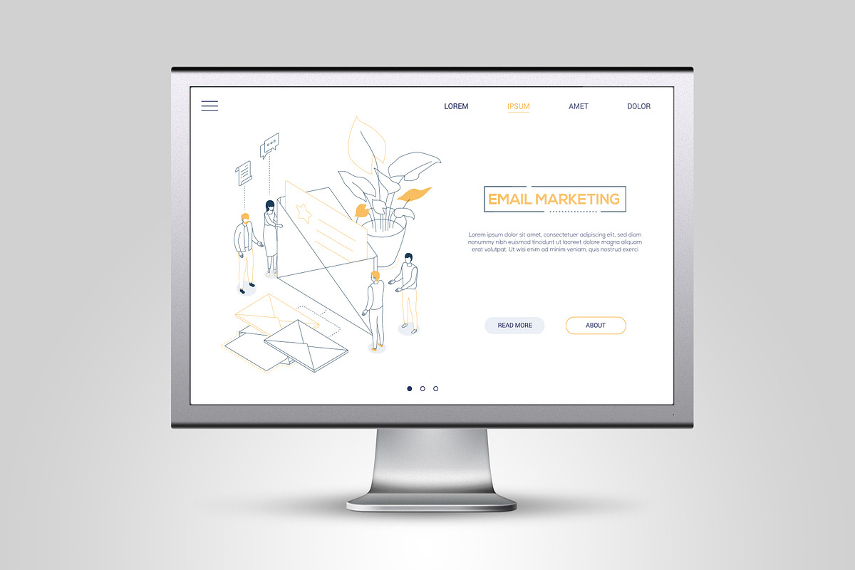 Technologies - Line Isometric Images, an iPhone Mockup by Boyko Pictures (Photo 13 of 14)