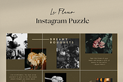 Le Fluer Instagram Puzzle | Canva, a Social Media Template by North Eighth (Thumbnail 4 of 6)