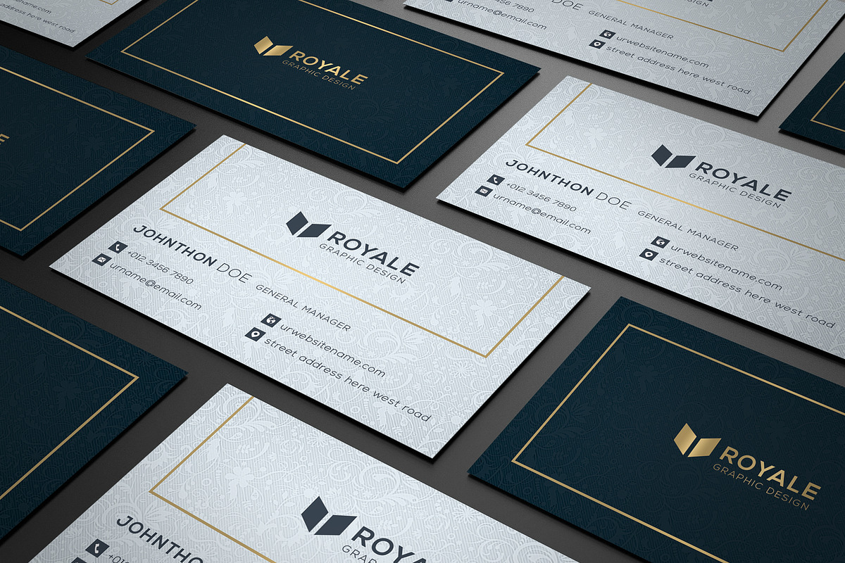 Luxury Business Card, a Business Card Template by Creative_Arts (Photo 3 of 3)