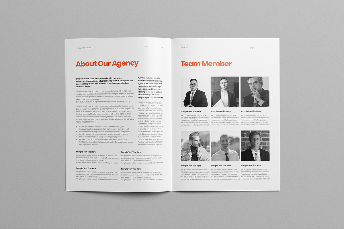 Real Estate Brochure Template | Word, a Brochure Template by HiveArts (Photo 4 of 9)