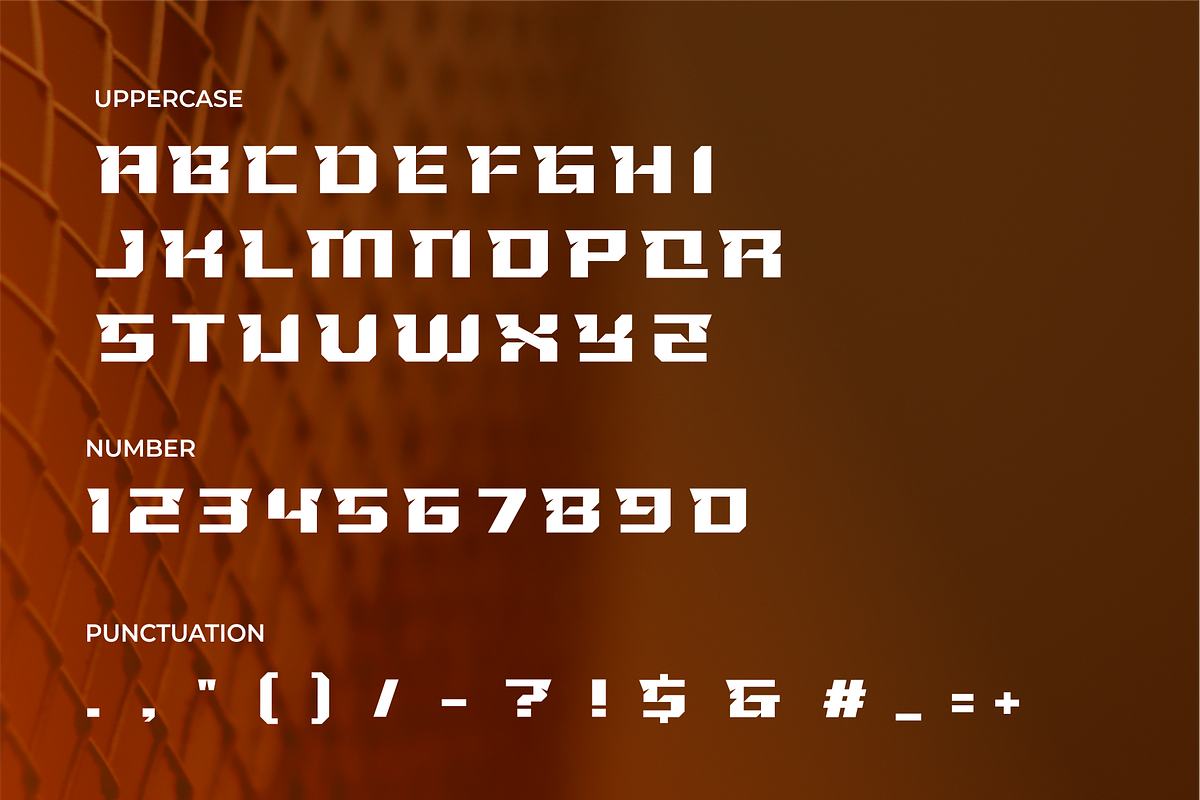 RESBOX – Bold Sport Font, a Sans Serif Font by Vroz Studio (Photo 2 of 7)